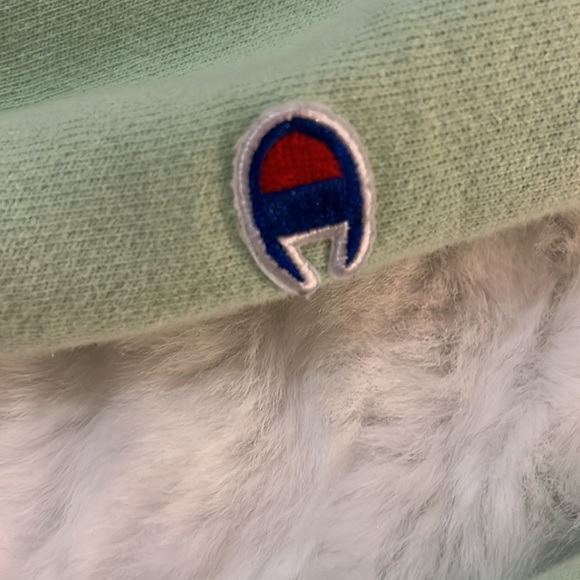 Mint green Champion hoodie - Picture 6 of 6